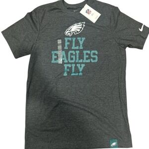 Nike Men's Dark Gray Philadelphia Eagles Tee Medium